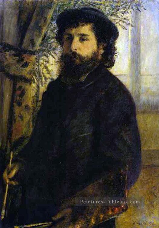 portrait de claude monet Pierre Auguste Renoir Peintures à l'huile